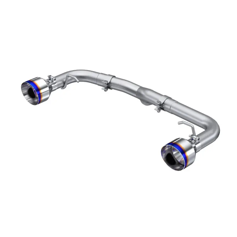 MBRP 2022 Subaru BRZ 2.4L/Toyota GR86 2.4L 2.5in Dual Split Rear Exit w/5in OD Burnt End Tips - T304 Budget