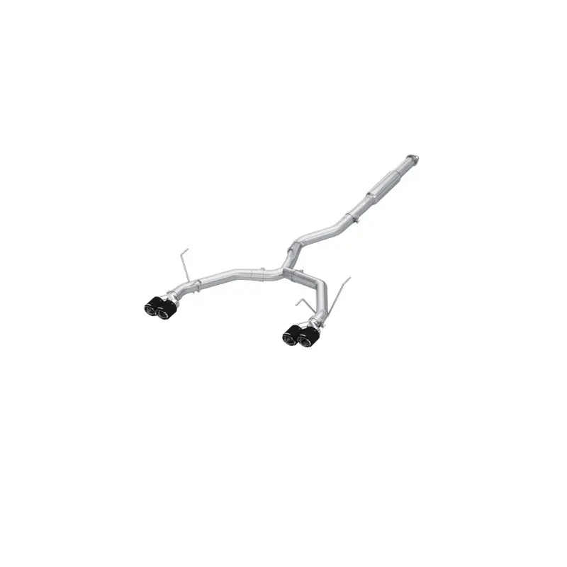 Special Discount MBRP 2022+ Subaru WRX 3in Cat-Back Dual Split Rear Quad Carbon Fiber Tips Race Profile Exhaust