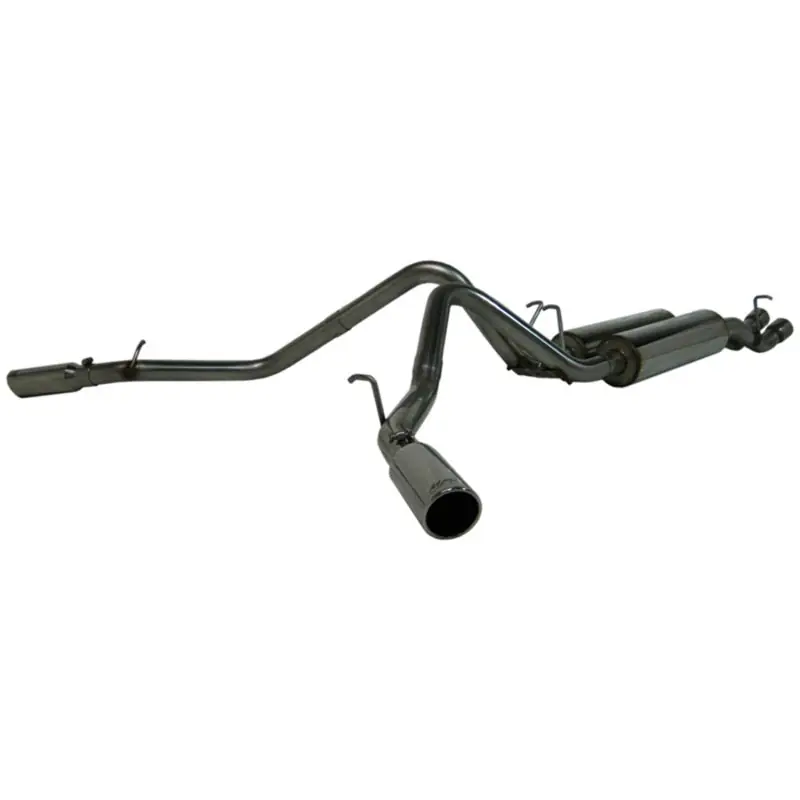 MBRP 2003-2007 Chev/GMC 2500 HD 6.0L EC-SB Cat Back Dual Split Side Crafted