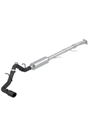 Factory Price MBRP 2023+ Chevy Colorado/GMC Canyon Aluminized Steel 3in Cat-Back Single Side Exit - Black