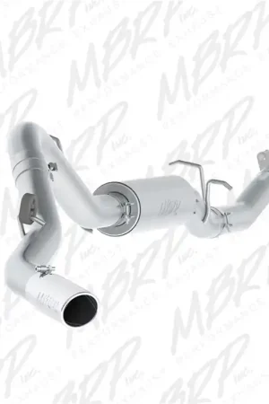 Grab Now MBRP 07-10 Chevy/GMC 2500HD PU 6.0L V8 3.5in Single Side Exit Alum Cat Back Perf Exhaust