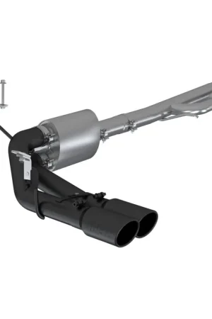 Latest MBRP 2019+ Chevrolet Silverado 1500 4.5L/5.3L Pre-Axle Dual Side Exit w/ 4in OD Tip- Black Coated