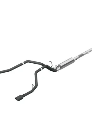 MBRP 2019 Ram 1500 5.7L (CrewCab/Quad Cab ONLY) 2.5in CB Dual Split Rear w/4.5in Tip - Blk Coated Wholesale