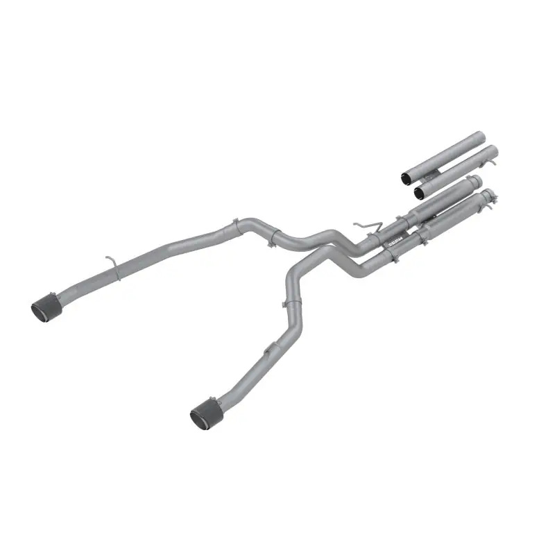 MBRP 2021 Ram TRX 6.2 S/C 3in Catback Dual Rear Carbon Fiber Tips(Race)- T304 Factory Price