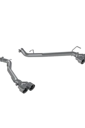MBRP 20-21 Ford Explorer ST 3.0L EcoBoost Dual Rear Exit Axle Back w/ Quad Tip AL Exhaust System Sale
