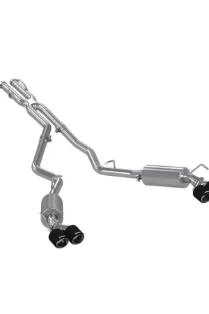 MBRP 20-21 Ford Explorer ST 3.0L Ecoboost SS 2.5in Dual Rear Exit w/ Carbon Fiber Quad Tips - T304 Get Yours