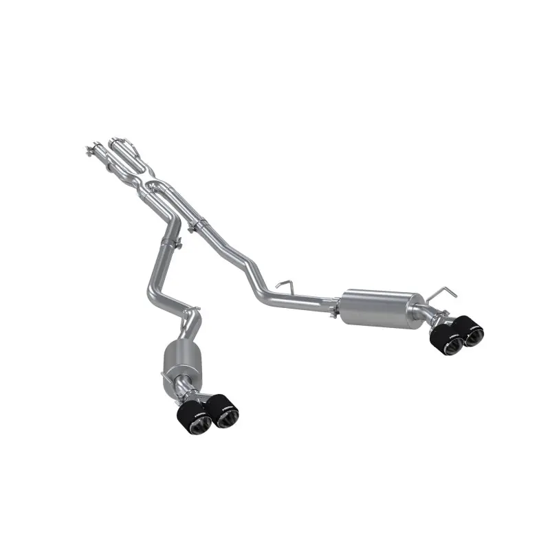 MBRP 20-21 Ford Explorer ST 3.0L Ecoboost SS 2.5in Dual Rear Exit w/ Carbon Fiber Quad Tips - T304 Get Yours