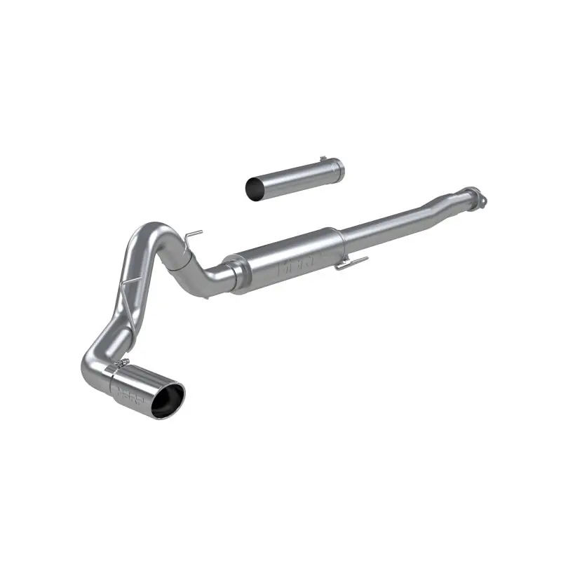 MBRP 2021+ Ford F150 2.7L/3.5L/5.0L 4in Aluminized Steel Cat-Back - RACE VERSION Direct From Manufacturer