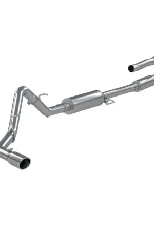 MBRP 2021+ Ford F-150 2.7L/ 3.5L Ecoboost 5.0L Single Side 3in Aluminized Steel Catback Exhaust Final Sale