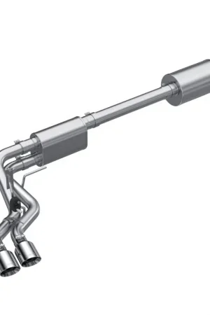 Low Price MBRP 2021+ Ford F150 T304 Pre-Axle (Street Profile) 2.5in OD Tips 3in Cat Back Exhaust