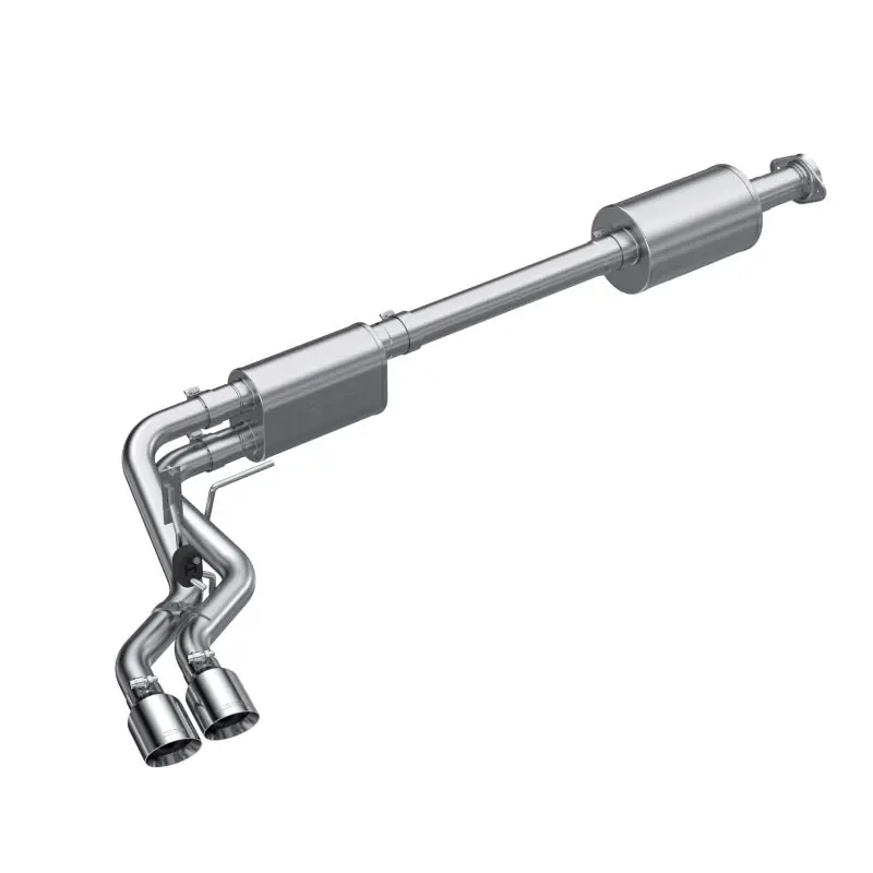 Low Price MBRP 2021+ Ford F150 T304 Pre-Axle (Street Profile) 2.5in OD Tips 3in Cat Back Exhaust