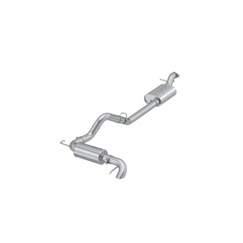 MBRP 2021-2023 Ford Bronco 2.3L/2.7L Stainless Steel 3in Cat-Back, Single High Clearance Rear Exit Fast Shipping