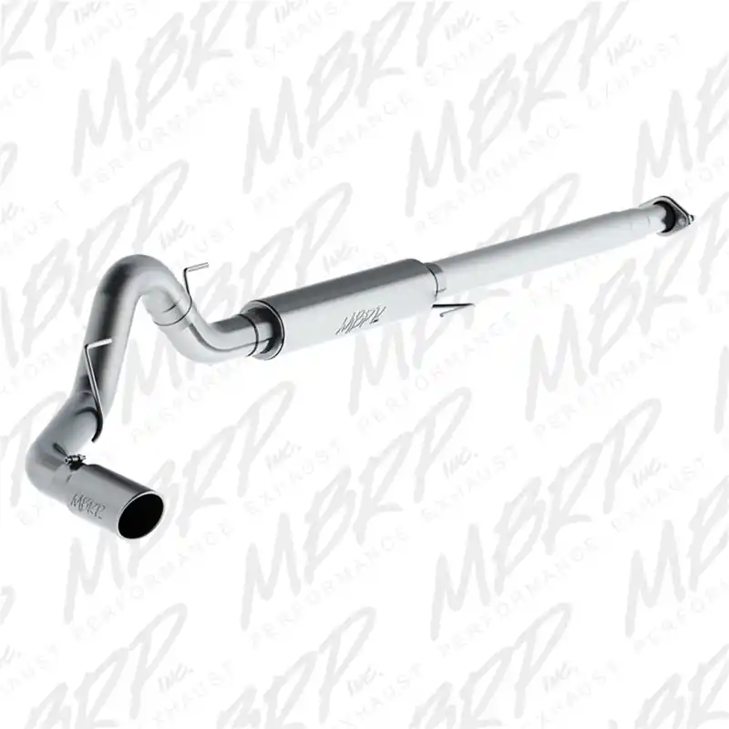 Trending MBRP 2015 Ford F-150 2.7L / 3.5L EcoBoost 4in Cat Back Single Side Alum Exhaust System