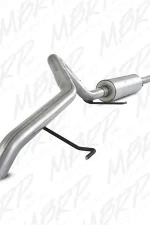 MBRP 2007-2009 Toyota FJ 4.0L V6 Cat Back Single Rear Exit Off-Road Tail No tip Popular