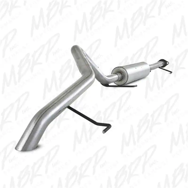 MBRP 2007-2009 Toyota FJ 4.0L V6 Cat Back Single Rear Exit Off-Road Tail No tip Popular