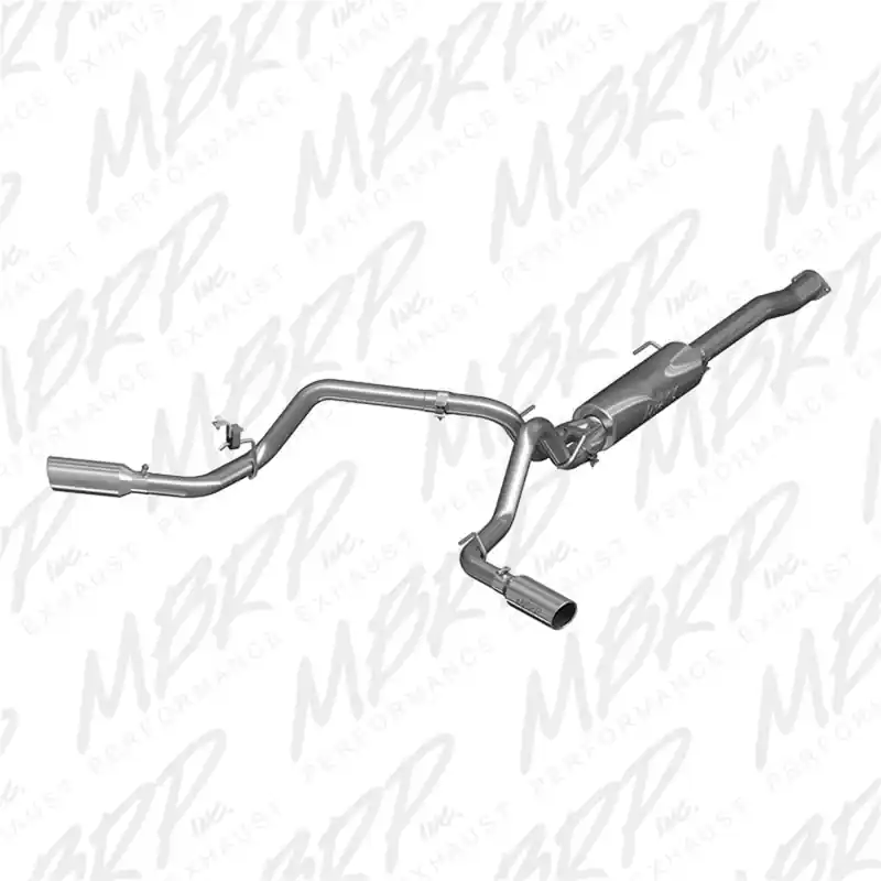 MBRP 2016 Toyota Tacoma 3.5L EC/CC Cat Back Dual Split Exit Alum Exhaust Discount