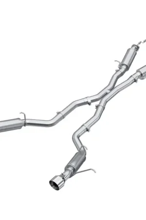 Best Seller MBRP 2012+ Jeep Grand Cherokee SRT 6.4L 3in Dual Rear Exit Aluminized Catback Exhaust - T304 Tips