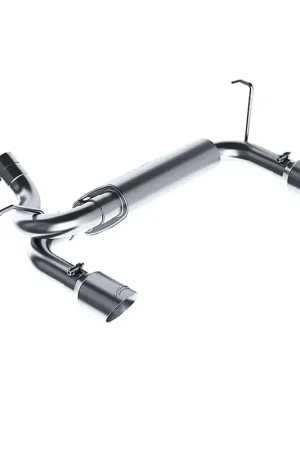 Free Shipping MBRP 07-14 Jeep Wrangler/Rubicon 3.6L/3.8L V6 Axle-Back Dual Rear Exit T409 Performance Exhaust Sys