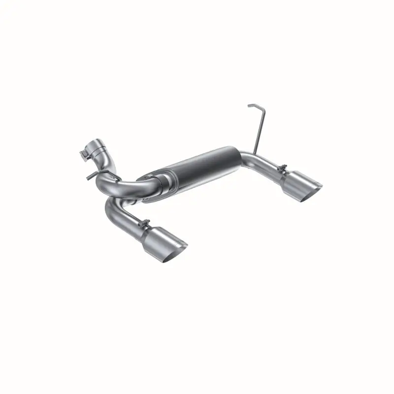 MBRP 07-14 Jeep Wrangler/Rubicon 3.6L/3.8L V6 Axle-Back Dual Rear Exit Aluminum Performance Exhaust High Quality
