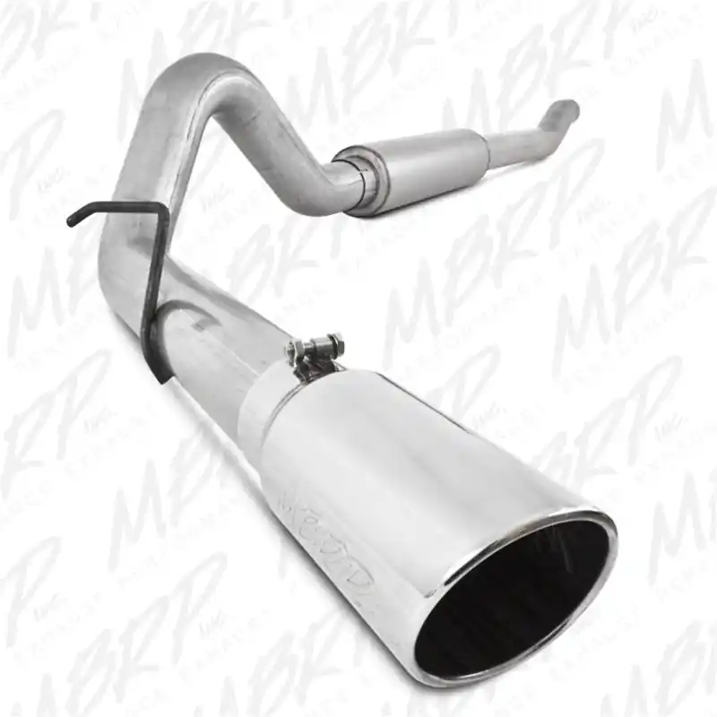 Last Chance MBRP 2003-2007 Ford F-250/350 6.0L EC/CC Cat Back Single Side (Stock Cat)
