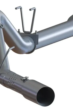 MBRP 2015 Ford F250/350/450 6.7L 4in Single Side Exit T409 Exhaust Includes 5in Tip While Supplies Last