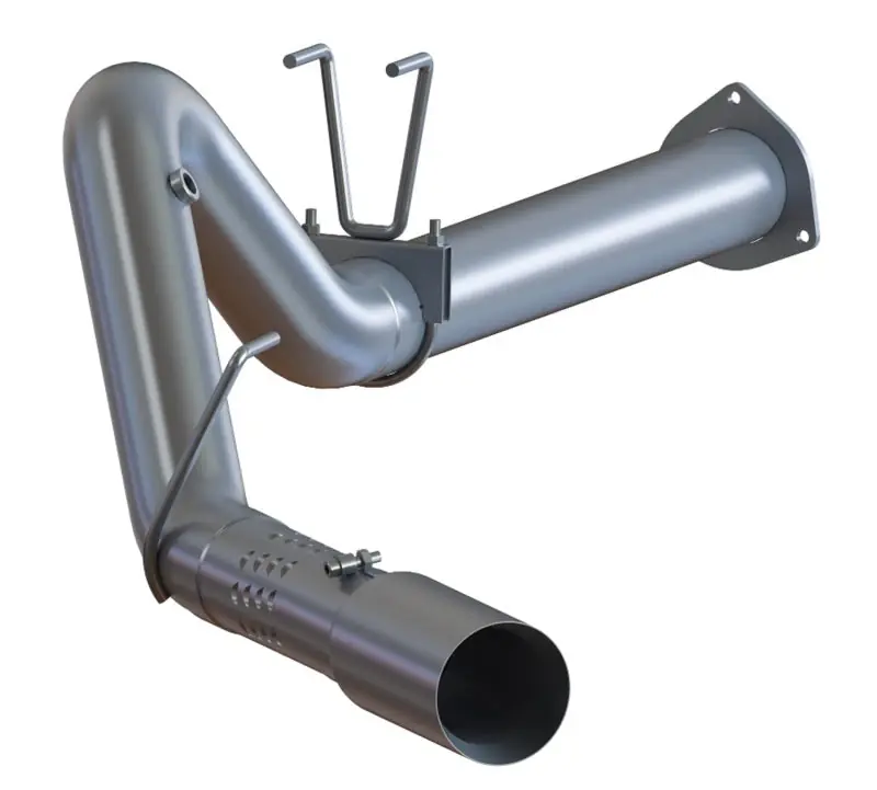 MBRP 2015 Ford F250/350/450 6.7L 4in Single Side Exit T409 Exhaust Includes 5in Tip While Supplies Last