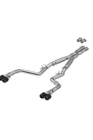 MBRP 17-Up Dodge Challenger 5.7L/6.2L/6.4L Carbon Fiber Quad Tip T304 Catback Exhaust Trending