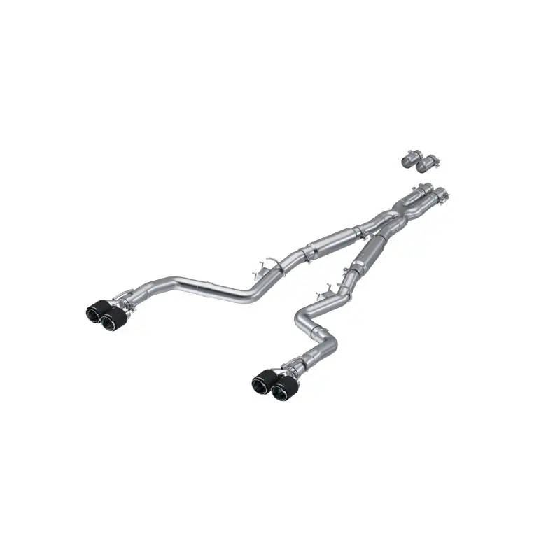MBRP 17-Up Dodge Challenger 5.7L/6.2L/6.4L Carbon Fiber Quad Tip T304 Catback Exhaust Trending