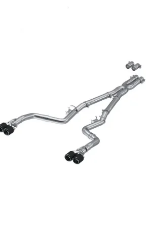 Today Only MBRP 15-Up Challenger 5.7 / 17-Up 6.2L/6.4L 3in Race Series Cat-Back w/ Quad Tips T304 Exhaust