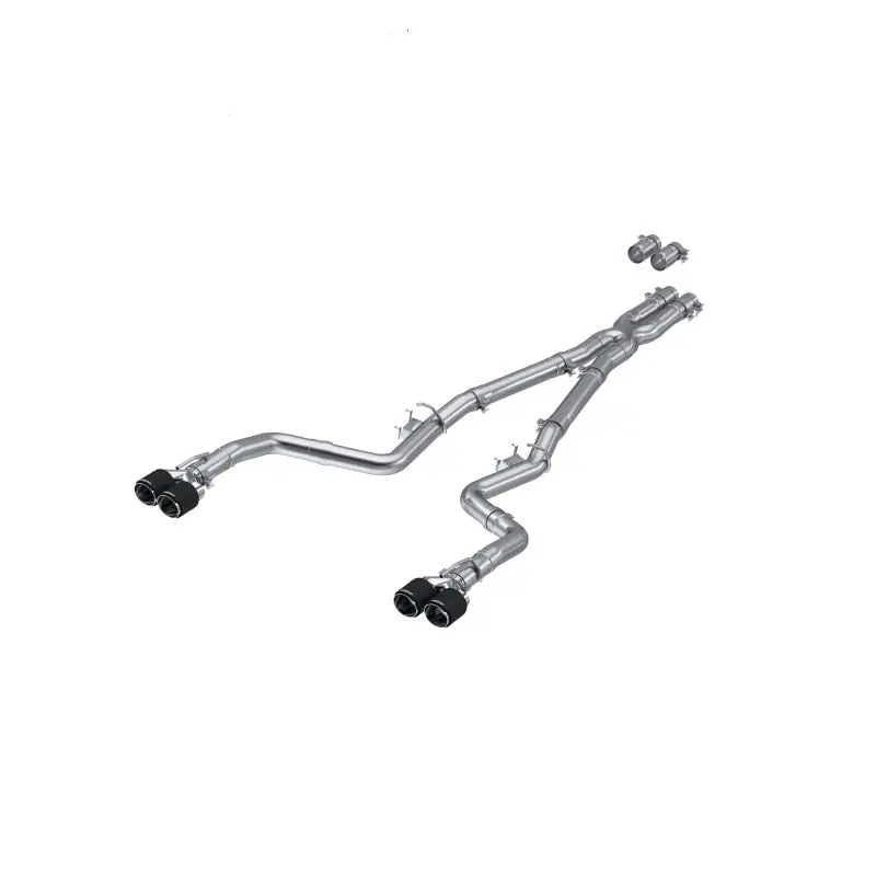 Today Only MBRP 15-Up Challenger 5.7 / 17-Up 6.2L/6.4L 3in Race Series Cat-Back w/ Quad Tips T304 Exhaust