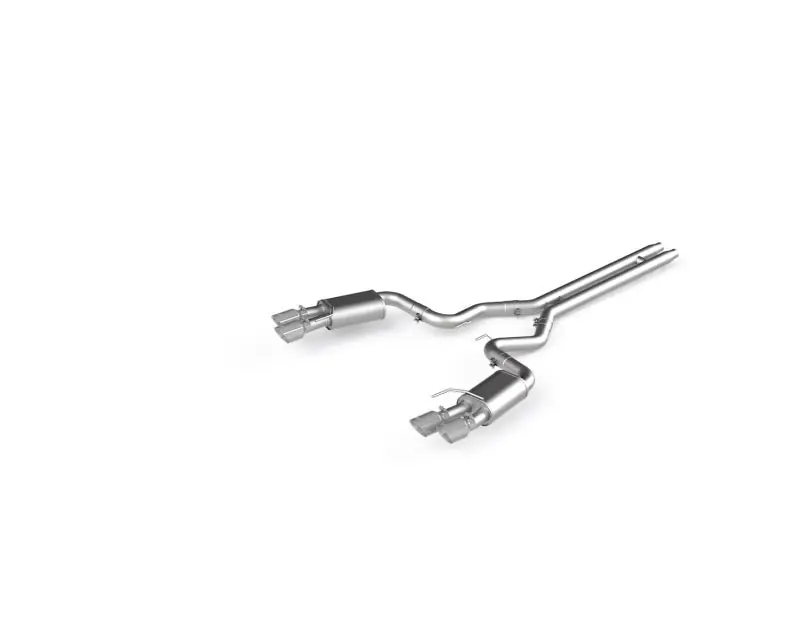 MBRP 18-19 Ford Mustang GT 5.0 3in Dual Split Rear AL Cat Back w/ Quad 4.0in Dual Wall Tips Order Now