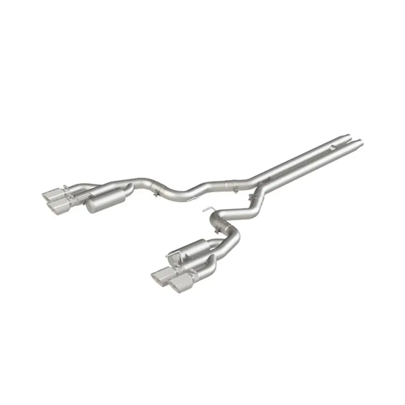MBRP 18-19 Ford Mustang GT 5.0 3in Cat Back Quad Tip Race Version - AL Don’t Miss Out