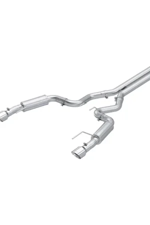 MBRP 2024 Ford Mustang GT S650, 5.0L 3in Dual Split Rear Aluminized Steel Cheap