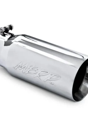 Flash Sale MBRP Universal Tip 5 O.D. Dual Wall Straight 4 inlet 12 length