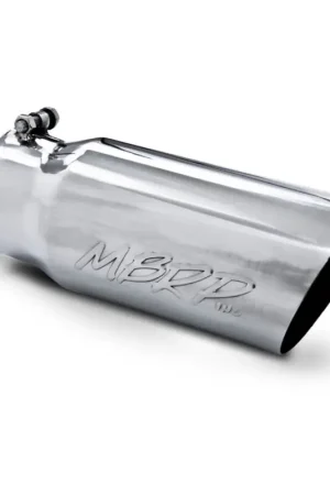Flash Sale MBRP Universal Tip 5 O.D. Angled Single Walled 4 inlet 12 length