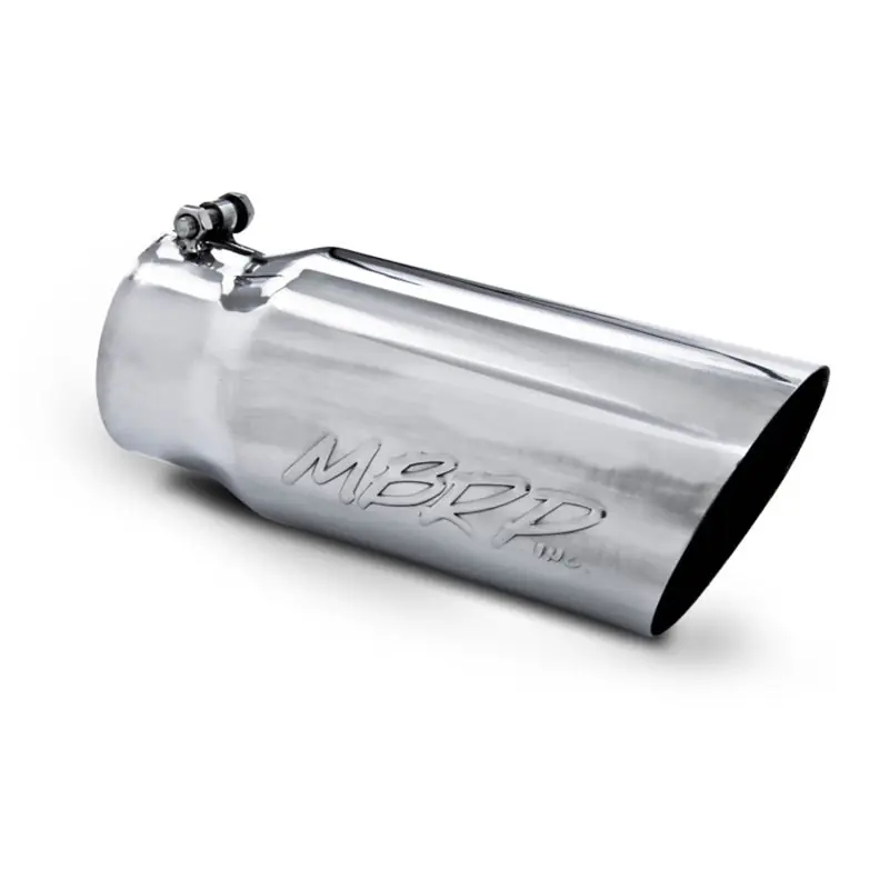 Flash Sale MBRP Universal Tip 5 O.D. Angled Single Walled 4 inlet 12 length