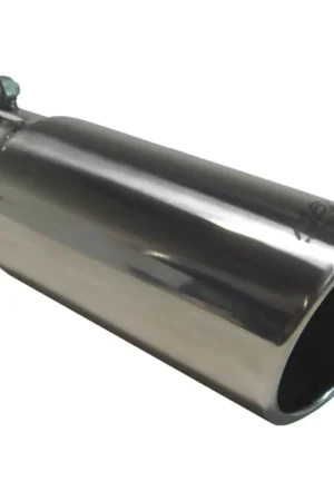Big Sale MBRP Universal Tip 3in O.D. Angled Rolled End 3 inlet 10 length