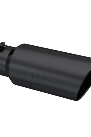 Direct From Manufacturer MBRP Universal Tip 7in O.D. Rolled End 5in inlet 18in length Black