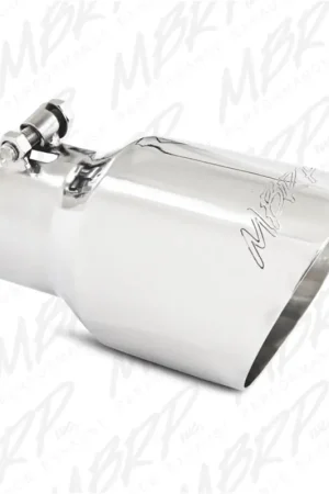 MBRP Universal Tip 4.5in O.D. Dual Wall Angled 3in inlet 8in length T304 Direct From Factory
