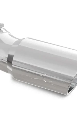 Limited Offer MBRP Universal Tip 6in OD 5in Inlet 15.5in Length 30 Deg Bend Angled Rolled End T304