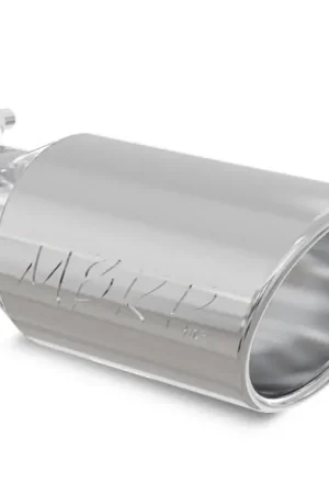 MBRP Universal Tip 4in OD 2.75in Inlet 10in Length Angled Rolled End T304 Special Offer