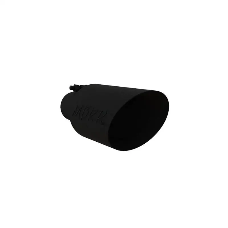 Brand New MBRP Universal Dual Wall Angle Rolled End Tip 4-1/2in OD / 2-1/2in Inlet / 11in Length - Black