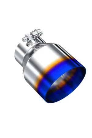 MBRP Universal Stainless Steel Dual Wall Tip 4.5in OD/3in Inlet/6.13in L Handmade