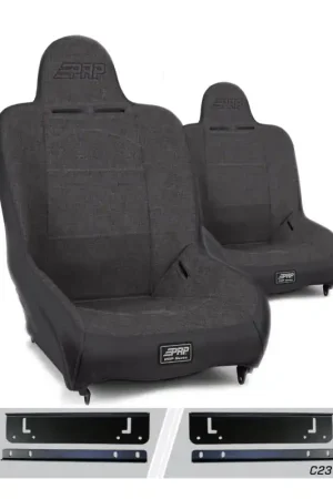 PRP 97-02 Jeep Wrangler TJ Premier High Back Suspension Seats Kit (Pair) - Gray Hot Picks