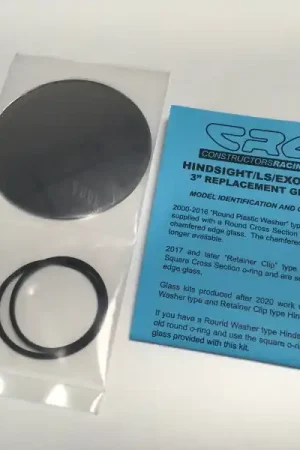 CRG 3 in. Round Replacement Glass Kit Same Day Shipping