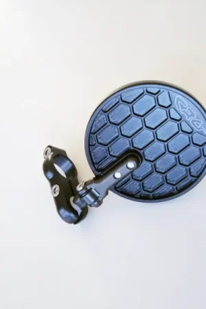 Bulk Order CRG Hindsight EXO Folding 3 in. Round Bar-End Mirror Right - Black
