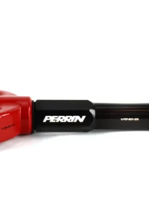 Premium PERRIN 15-17 Subaru WRX & STI / 13-17 Crosstrek / 12-16 Impreza Tow Hook Kit (Front) - Red