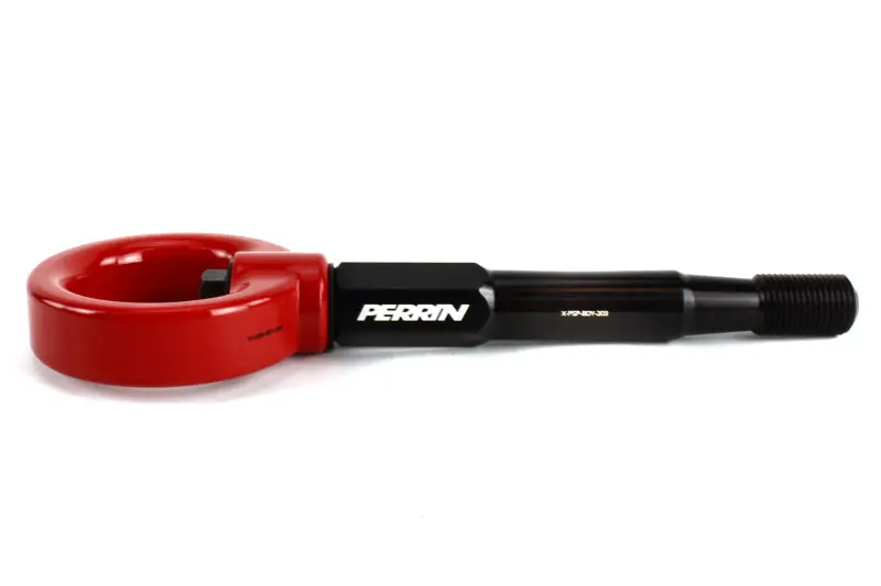 Premium PERRIN 15-17 Subaru WRX & STI / 13-17 Crosstrek / 12-16 Impreza Tow Hook Kit (Front) - Red