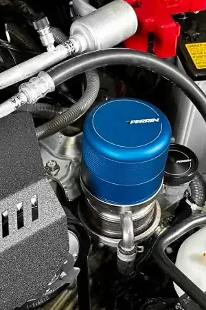 Trusted Brand PERRIN 15-25 Subaru WRX & 13-25 BRZ/FR-S/86/GR86 Oil Filter Cover - Blue
