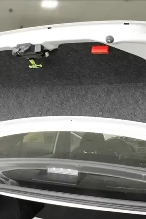 Weekend Sale PERRIN 07-25 Subaru WRX STI Sedan Trunk Handle - Red